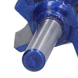▶ Broca fresadora r Edge Router-3Pcs bit 1/4in Shank 4 Tooth Round Routers bits para carpintería