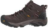 ▶ KEEN Utility Lansing Botas de trabajo impermeables con puntera de acero de altura media para hombre, marrón (Cascade Brown/Brindle), 12 US