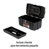 Caja plástica para herramientas, industrial, 17"