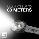Energizer.- Faros LED Pro (Paquete de 2), IPX4 Resistentes al Agua, luz de Cabeza de Alto Rendimiento para Exteriores, Camping, Correr, tormenta, Supervivencia, (Pilas Incluidas)