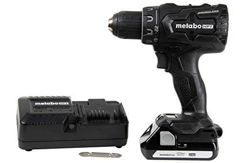 ▶ METABO Taladro inalámbrico (incluye 2 baterías de iones de litio)