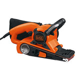 Lijadora de banda de 7 amperios, 7,6 cm x 53 cm con saco para polvo de tela Black & Decker DS321 Dragster