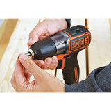 BLACK+DECKER Taladro/Atornillador 20V MAX* 3/8 Pulgadas BDCDE120C
