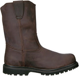 Skechers Botas de trabajo Ruffneck para hombre, Café Oscuro, 13 US