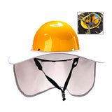 ▶ Sombrero de ala Grande Sombrero Duro Seguro Laboral Protector Solar Hombres Y Mujeres En El Sitio Varios Colores Disponibles Resisten Los Rayos UV Cascos de ABS De Alta Resistencia Construcción