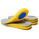 ▶ Plantillas de trabajo elásticas de absorción de impactos para zapatos transpirables de panal de abeja para zapatillas de deporte, plantillas de repuesto para hombres y mujeres, Men US 8-12