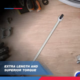 ▶ NEIKO  Barra de Rotura de Trabajo Pesado de 24" 1/2 de grosor de acero al cromo-vanadio