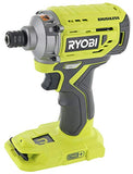 Ryobi P239 18 V de iones de litio sin escobillas, controlador de impacto inalámbrico de 2.000 pulgadas con bandeja de puntas magnética e iluminación LED (batería no incluida/herramienta de alimentación solamente)