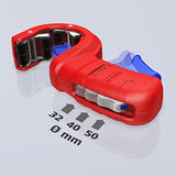 ▶ KNIPEX   Tools 90 23 01 BKA KNIPEX DP50 Cortador de tuberías