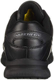Skechers, Zapatos de Servicio de Alimentos para Hombre, Nampa 77156, Negro (Black Polyurethane), 27.5 Ancho Medio