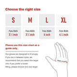 ▶ Guantes de agarre 12 pares de guantes de trabajo de seguridad, con revestimiento de poliuretano (PU) guantes de trabajo con agarre, una docena de paquetes a granel, azul, talla XL (12 pares XL)