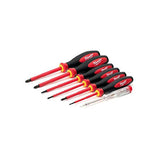 ▶ MILWAUKEE  Hand Tools - Juego de destornilladores VDE, 7 piezas SL/PH/PZ/Tester