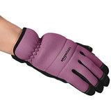 ▶ Guantes jardinería trabajo  para mujer, guantes de jardinería, morados, talla M