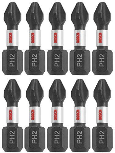 Bosch ITPH21B Impact Tough - Puntas de inserción Phillips #2 de 1 pulgada