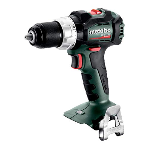▶ METABO Taladro inalámbrico de martillo sin escobillas de 18 V  18 LT BL desnudo), taladro de martillo/conductor