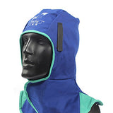 Amagogo 1x Capucha de Soldadura Accesorios Casa Campana de Soldador Retardante de Fuego, Azul