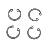 225 Piezas Anillo De Retención a Presión,Circlips,Anillos De Seguridad,Juego De Cajas Surtidas Circlip,Metal,Internos y Externos,En Una Caja De Plástico