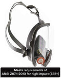 3M 6800 Respirador reutilizable, pieza frontal completa, mediano, 1 cada uno