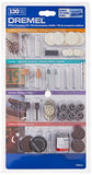 ▶ DREMEL - Kit de accesorios para herramienta rotativa todo propósito (130 piezas)