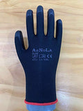 ▶ Guantes Antiestáticos con revestimiento de poliuretano , guantes de trabajo de seguridad, guantes para pantalla táctil, perfectos para trabajos generales y para montaje electrónico (XL, negro)
