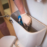 ▶ Guantes de látex HD industriales marfil, caja de 1000, 8 mil, tamaño pequeño, sin polvo, texturizados, desechables, ILHD42100