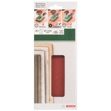 ▶ BOSCH Juego de 10 hojas para lijadoras orbitales 93 x 230, 120 Bosch Home and Garden