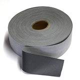 ▶ Cinta Reflectante Gris Plata de Alta Visibilidad 100m Ancho 5cm 2" Cinta de Seguridad Reflectiva de Tela Uniformes Chalecos de Seguridad Reflejante Advertencia de Cosido Ajuste de Seguridad