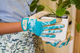 ▶ Guantes de jardinería y trabajo de alto rendimiento para mujer DIGZ Gardener con puntas de los dedos compatibles con pantalla táctil