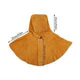 ▶ Capucha soldador, máscara de soldadura súper capacidad de tracción anti-llama con tamaño libre para soldar herrería