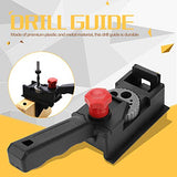 Guía de Perforación 38 unids/set Madera Dowel Agujero Recto Jig Broca Carpintería Carpintería Localizador Localizador Herramienta DIY
