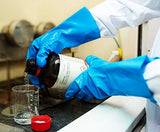 ▶ Guantes resistentes a los productos químicos  recubierto de PVA de 11 mil; longitud de 13 pulgadas