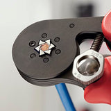 ▶ KNIPEX  Herramientas - Alicates de crimpado, autoajustables (975314)