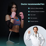 ▶ Coderas de brazo – Manga de apoyo de compresión para alivio del dolor en las articulaciones, recuperación, tendinitis, codo de tenis y golfista, envoltura de brazo de entrenamiento y levantamiento de pesas, para hombres y mujeres.