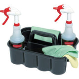 Rubbermaid Commercial Caddy para carros de limpieza Negro
