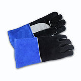 ▶ Guantes de trabajo Guantes de Soldador Soldadura de Alta Temperatura Resistente a la Soldadura Soldadores de protección Guantes