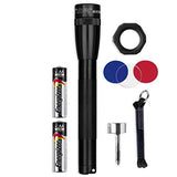 ▶ MAGLITE  Mini LED 2 celdas Aa Pro linternas negras
