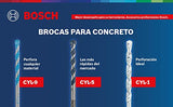 ▶ BOSCH Juego de Brocas  CYL-1 | 8pz