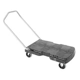 Rubbermaid Commercial Products - Carretilla Plegable Triple con Ruedas, Capacidad de 500 Libras, para mudanza/almacén/Oficina