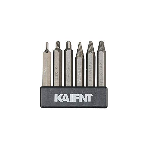 Brocas para extractor de tornillos dañado KAIFNT K457