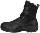 Timberland Pro - Botas de Trabajo para Hombre de 20,32 cm, Resistentes al Agua, con Cierre Lateral, Black Smooth Leather Ballistic Nylon, 9W US