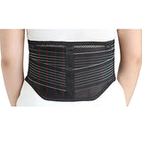 Cinturón De Protección Lumbar Terapia Magnética Mantener Caliente Disco Intervertebral Lumbar Autocalentamiento Cinturón Entrenamiento Transpirable para Hombres Mujeres Adultos Ancianos,L