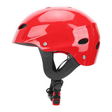 ▶ Casco de seguridad, Casco de seguridad de resina ABS, Casco de seguridad con forro de Eva altamente espumado, Color ligero y brillante, para hacer surf, Escalada, Rescate en el agua, Gorra de rafting