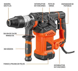 Rotomartillo Electroneumatico Sds Teeno 32 G 1500w