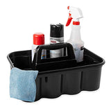 Rubbermaid Commercial Caddy para carros de limpieza Negro