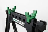 Metabo HPT Sawhorses | Plegable | Capacidad de 1200 libras | Paquete de 2 | 115445M