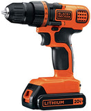 ▶ BLACK+DECKER  Juego de herramientas Taladro y Lijadora 20V MAX* con Hielera