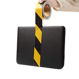 AISEY Cinta reflectante de precaución, impermeable, amarillo y negro, para exteriores, 2 pulgadas x 30 pies