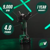 ▶ METABO Esmeriladora o Amoladora angular | 4-1/2 pulgadas | 18 V inalámbrico | Solo herramienta, sin batería, motor sin escobillas | G18DBALQ4 Metabo HPT