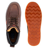 ▶ SUREWAY Botas de trabajo para hombre de acero resistente/compuesto/suave ribete