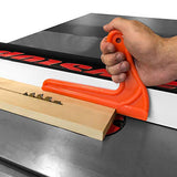 Herramientas Carpintería  Fulton Safety - Juego de 5 piezas de bloque de empuje y palo de empuje para carpintería de seguridad, color naranja, ideal para carpintería y uso en sierras de mesa, mesas de router, juntas y sierras de cinta